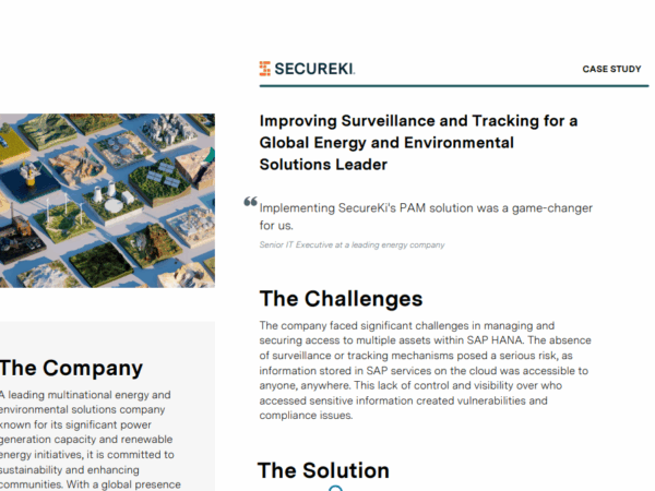 SAP Energy Company Case Study 2025